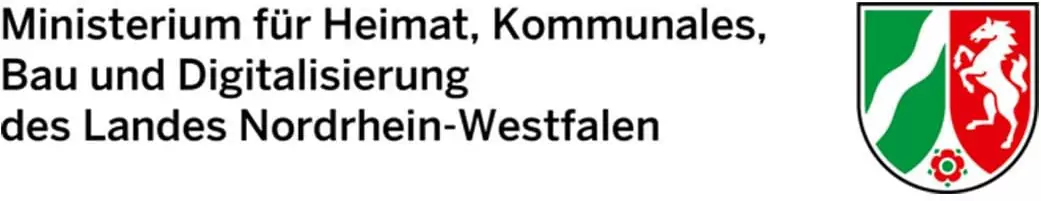 Gefördert durch das Ministerium für Heimat, Kommunales, Bau und Digitalisierung des Landes Nordrhein-Westfalen